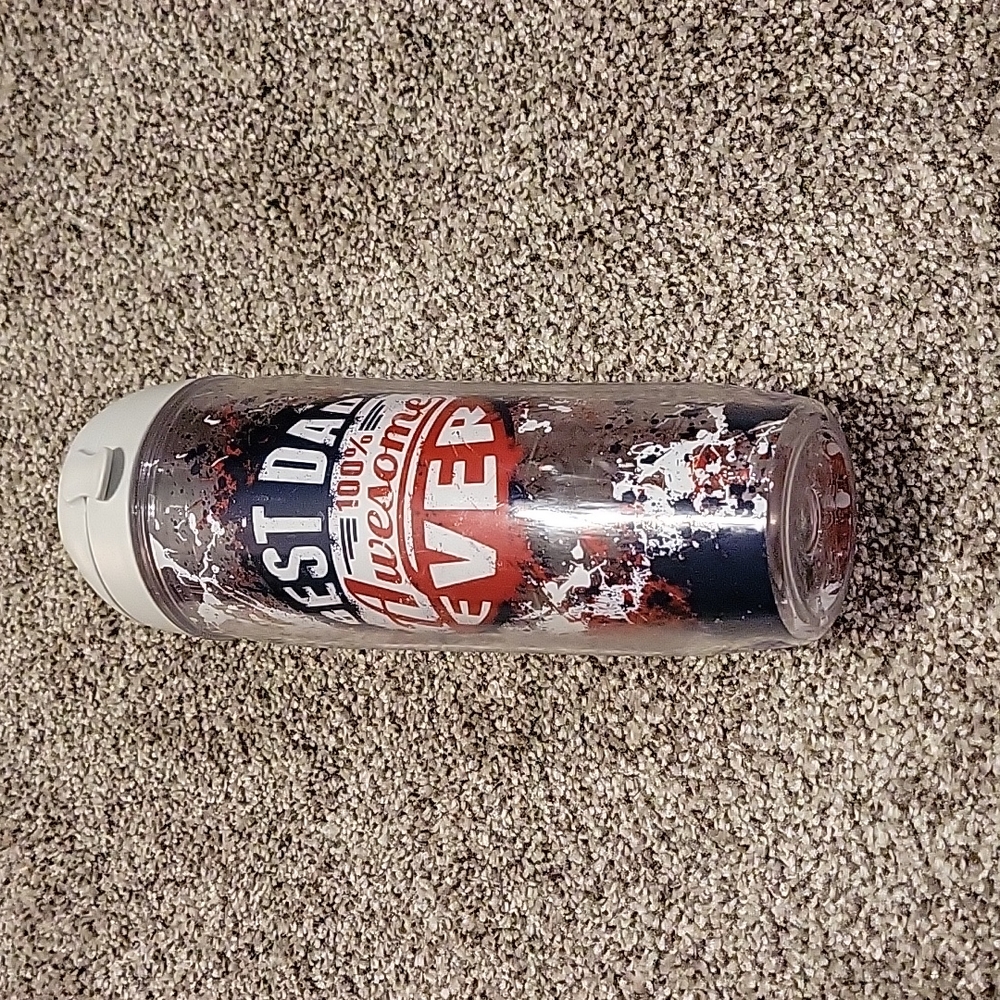 Best Dad Ever 100% Awesome Tumbler